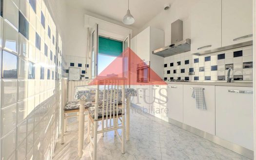 Ampio e luminoso appartamento con terrazzo con vista aperta